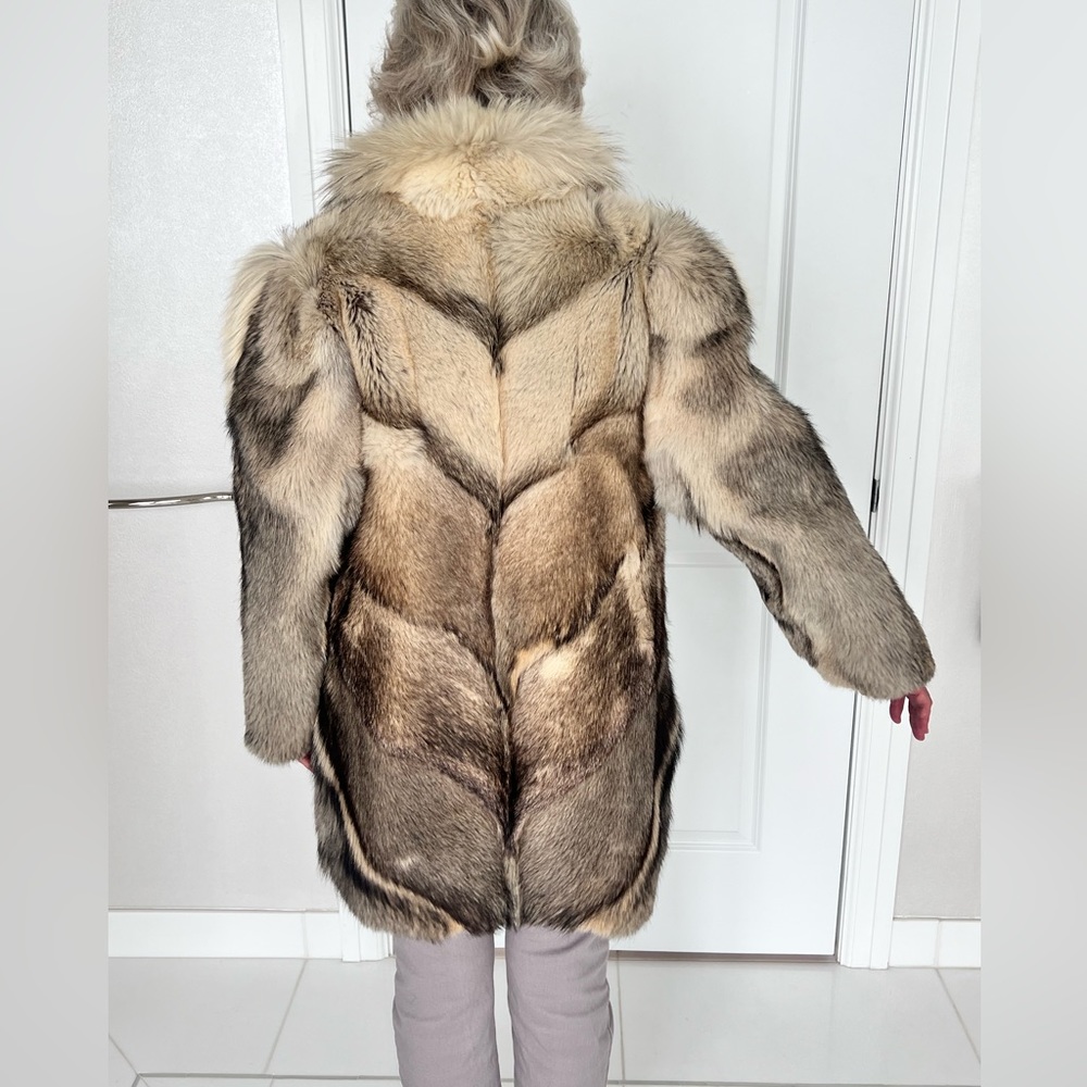 Real fur coat, size L - Picture 16 of 17